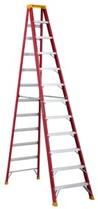 Louisville Ladder 30-13/16 in. x 12 ft. Fiberglass Step Ladder - L ...