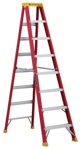 Louisville Ladder 24-13/16 in. x 8 ft. Fiberglass Step Ladder LL301608 at Pollardwater