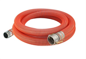 Abbott Rubber Co Inc 6 in. x 20 ft. MNPSH x Female Quick Connect Braided PVC Suction Hose A1242600020CN at Pollardwater