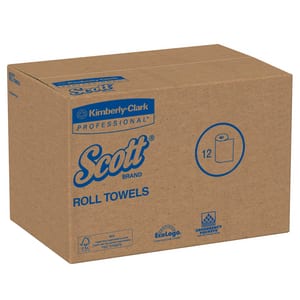Scott® Hard Roll Towel in White (Case of 12) K02068 at Pollardwater