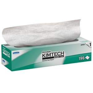 Kimtech™ Science™ 11-4/5 x 11-4/5 in. Paper Wiper in White (Case of 15) K34133 at Pollardwater