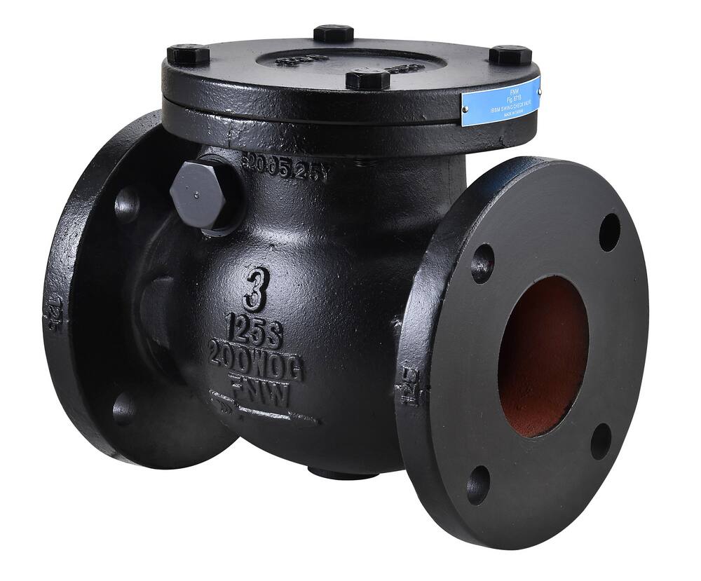 <strong>Figure 671B</strong><br />Cast Iron Flanged Swing Check Valve