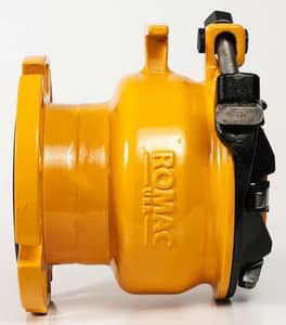 Romac Industries Alpha™ 4 in. Pipe XL Restrained Flange Adapter RALPHAFC510XL at Pollardwater