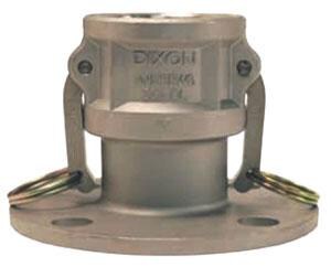 Dixon Valve & Coupling 4 in. Coupler x Flanged Aluminum Adapter with Rubber Gasket D400DLAL at Pollardwater