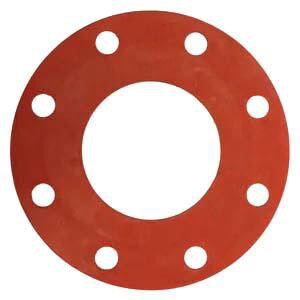 FNW® 1-1/4 in. Red Rubber 1/16 Full Face 150# Gasket FNWR1FFG116H at Pollardwater