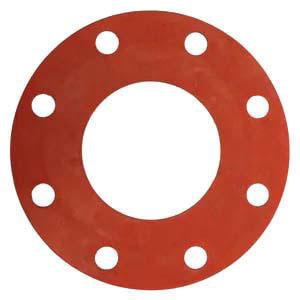 FNW® 10 in. Red Rubber 1/8 Full Face 150# Gasket FNWR1FFGA10 at Pollardwater