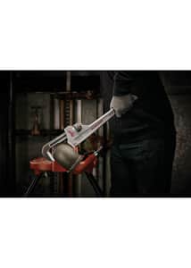 Milwaukee® 20-1/2 in. Aluminum Pipe Wrench M48227218 at Pollardwater