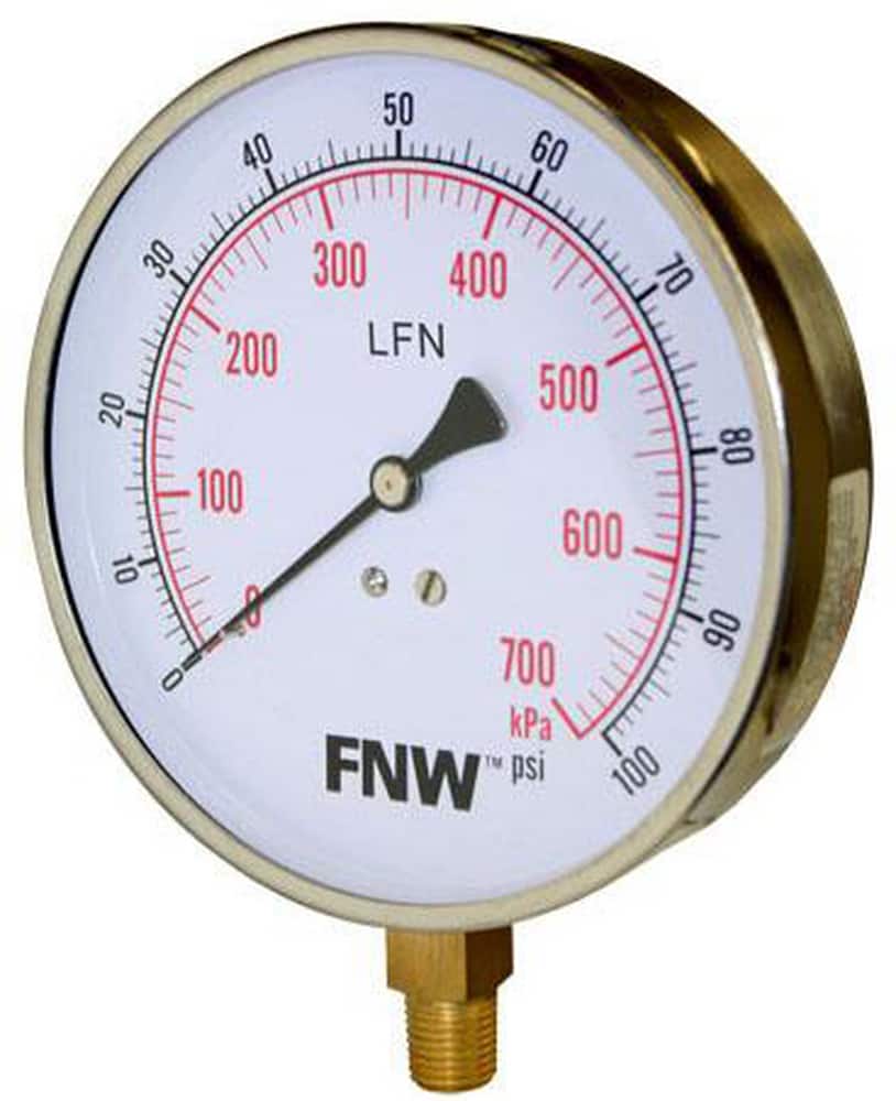 <strong>Figure XG</strong><br />LF 4-1/2 in. Pressure Gauge