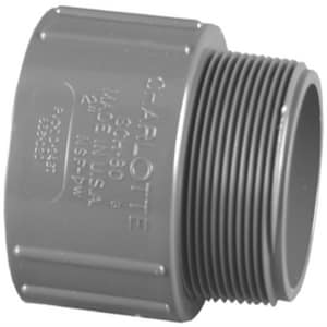 2 in. PVC Schedule 80 Male Adapter P80SMAK at Pollardwater