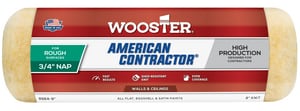 Wooster® American Contractor™ 9 x 3/4 in. Plastic Shed Resistant Knit Fabric Roller Cover WR5649 at Pollardwater