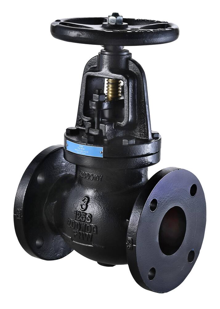 <strong>Figure 661</strong><br />Cast Iron Flanged Globe Valve