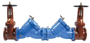 Watts Series LF909 3 in. Cast Iron Flanged Backflow Preventer WLF909DNRSM at Pollardwater