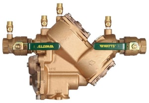 Watts 2 in. Cast Copper Silicon Alloy MNPT Backflow Preventer WLF909M1QTK at Pollardwater
