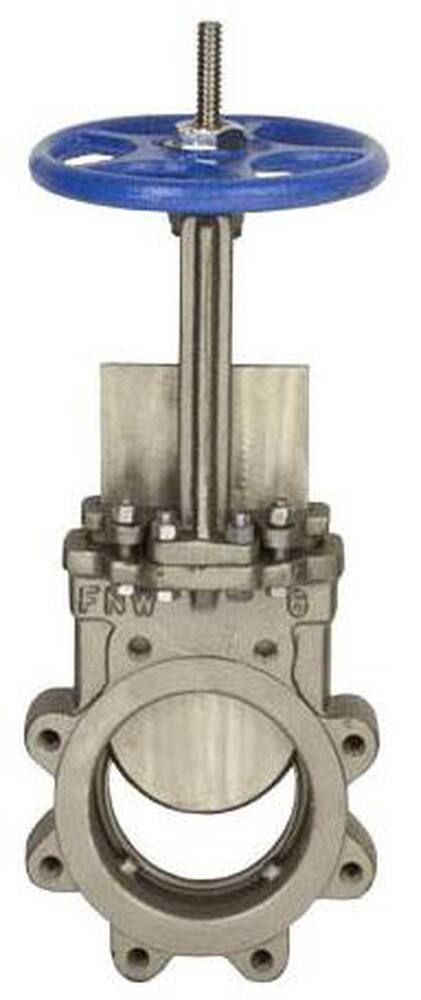 <strong>Figure 61B</strong><br />Stainless Steel Lined Metal Seated Unidirectional Seated Lug Knife Gate Valve