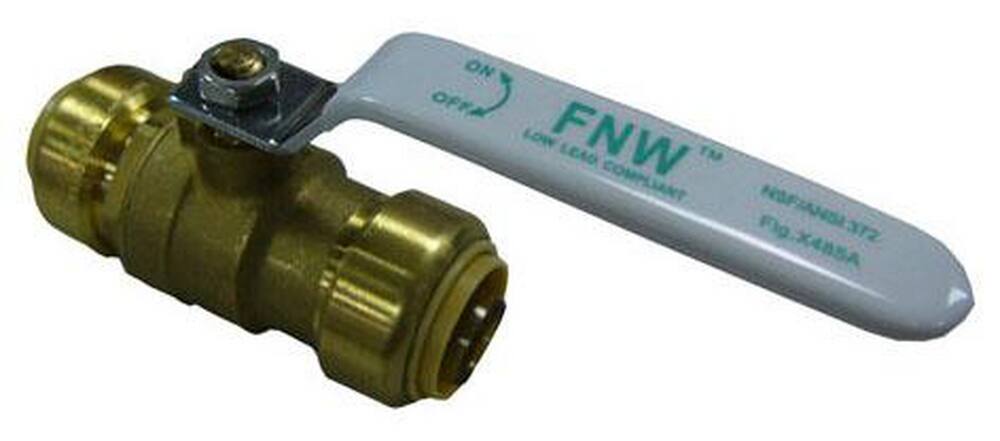 <strong>Figure X485A</strong><br />LF Brass Full Port Push 200# Ball Valve