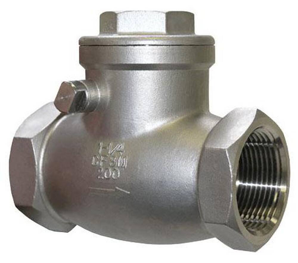 <strong>Figure 16B-200</strong><br />Stainless Steel NPT Check Valve