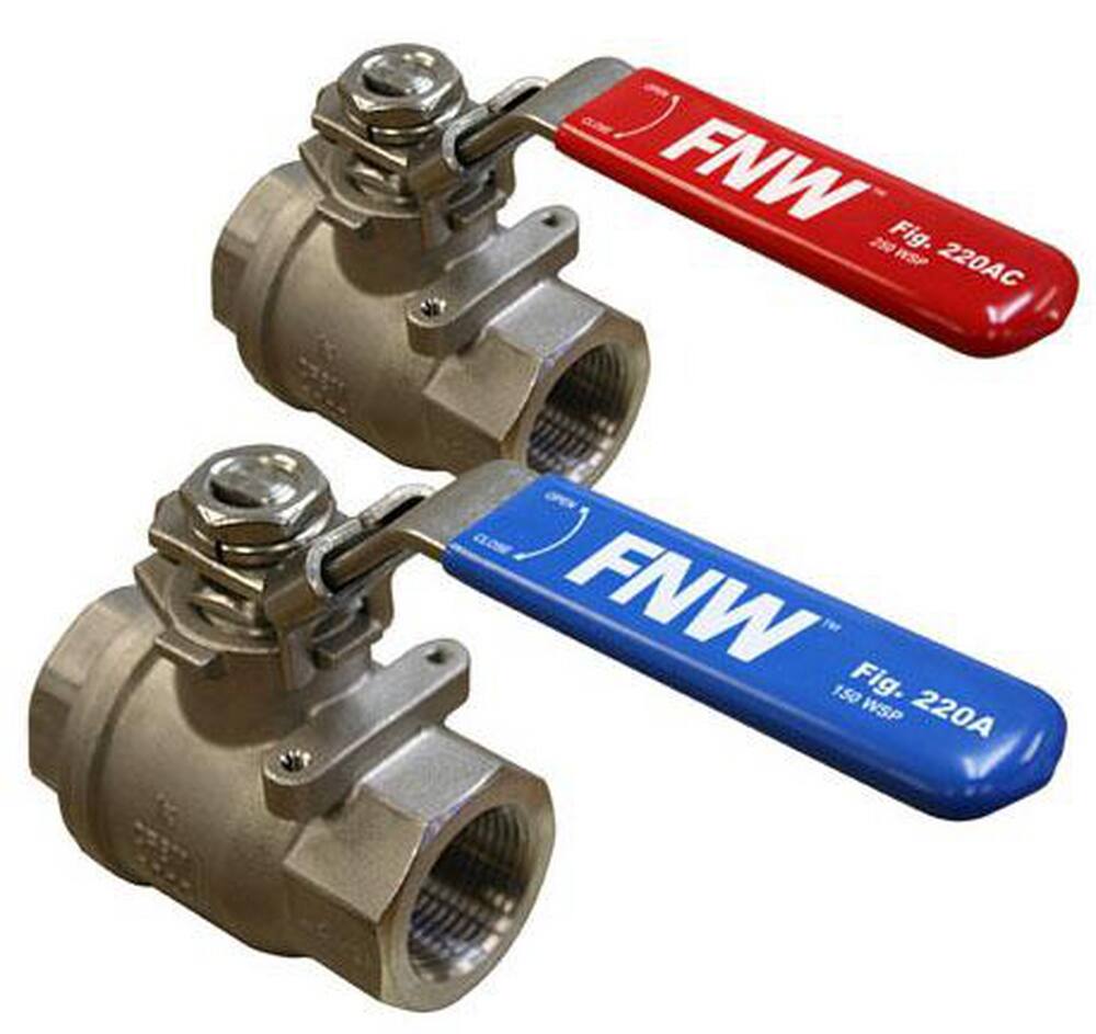 <strong>Figure 220AC</strong><br />Stainless Steel Full Port NPT 2000# Ball Valve