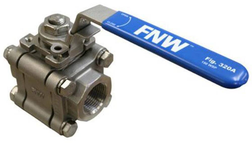 <strong>Figure 320A</strong><br />Stainless Steel Full Port NPT 1500# Ball Valve