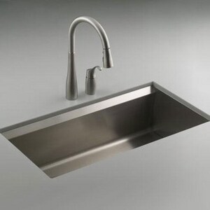 Kohler 8 Degree 33 X 18 In Stainless Steel Single Bowl