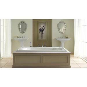 Kohler Memoirs Stately Drop In Bathroom Sink In White