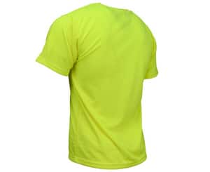 Radians Radwear™ XL Birdseye Mesh & Plastic T-Shirt in Hi-Viz Green RST11NPGSXL at Pollardwater