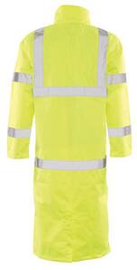 ERB Safety S163 M Size Long Raincoat in Lime E62028 at Pollardwater