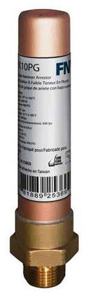 <strong>Figure X10</strong><br />LF NPT Water Hammer Arrestor