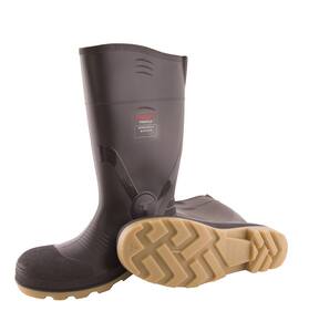 Tingley Profile® 17 in. Size 9 Mens/11 Womens Plastic and Rubber Boots in Dark Brown T5125409 at Pollardwater
