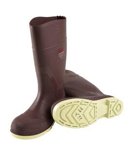 Tingley Premier G2™ 17-3/5 in. Size 13 Mens Plastic and Rubber Boots in Brick Red and Cream T9325513 at Pollardwater