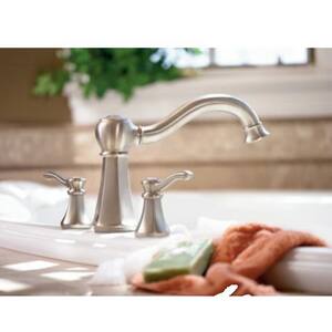 Moen Vestige 3 Hole Roman Tub Faucet With Double Lever Handle