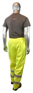 Radians Radwear™ Reflectivz™ L Size Polyester Rain Pant in Hi-Viz Green RRW10ES1YL at Pollardwater