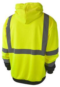 Radians Radwear™ XXL Size Polyester Sweatshirt with Zipper in Hi-Viz Orange RSJ01B3ZOS2X at Pollardwater