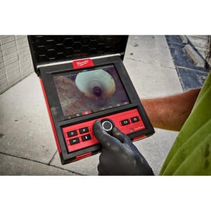 Milwaukee® M18™ M18 18-Volt Lithium-Ion Wireless 6-1/10 in. Pipeline Inspection System Monitor (Tool-Only) M297120 at Pollardwater