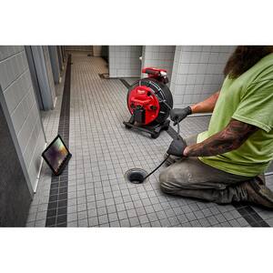 Milwaukee® M18 18-Volt Lithium-Ion Cordless 120 ft. Pipeline Inspection System Image Reel (Tool-Only) M297320 at Pollardwater