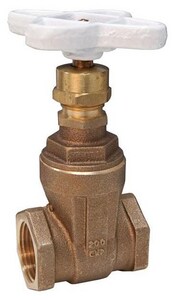 3/4" Gate Valve Female Thread 125/200 Made in USA Nibco T-113 1 pc 