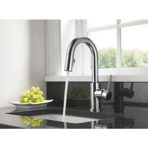 Delta Faucet Trinsic Single Lever Handle Bar Faucet In Chrome