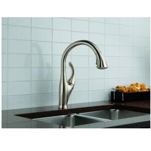 Delta Faucet Addison Single Handle Pull Down Kitchen Faucet In