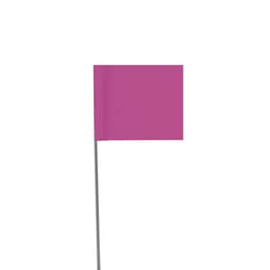 Blackburn 4 x 5 in. Wire Marking Flag in Purple (Count of 1000) B455WPR at Pollardwater