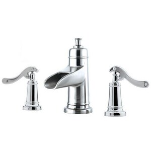 Pfister Ashfield Widespread Lavatory Faucet With Double Lever