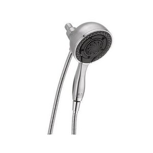 Delta Faucet In2ition 2 5 Gpm 2 In 1 Showerhead 5 Setting Arm