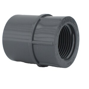 1 in. PVC Schedule 80 Female Adapter P80SFAG at Pollardwater