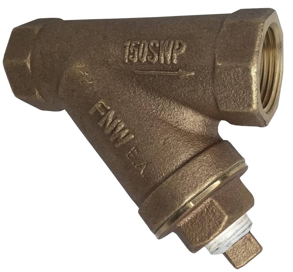 <strong>Figure 509A</strong><br />Bronze 250# NPT 20 Mesh Wye Strainer
