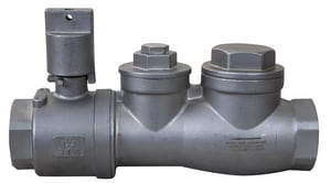 Liberty Pumps CSV Series 1-1/2 in. FNPT Curb Stop Valve in Stainless Steel LCSV150SS at Pollardwater
