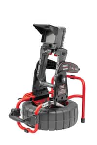 RIDGID SeeSnake® Compact M40 131 ft. Battery, Camera Reel, Charger, Digital Monitor and Inspection Camera R63818 at Pollardwater