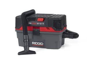 RIDGID ProPack® 120V 4.5 gal Wet & Dry Shop Vacuum R50318 at Pollardwater