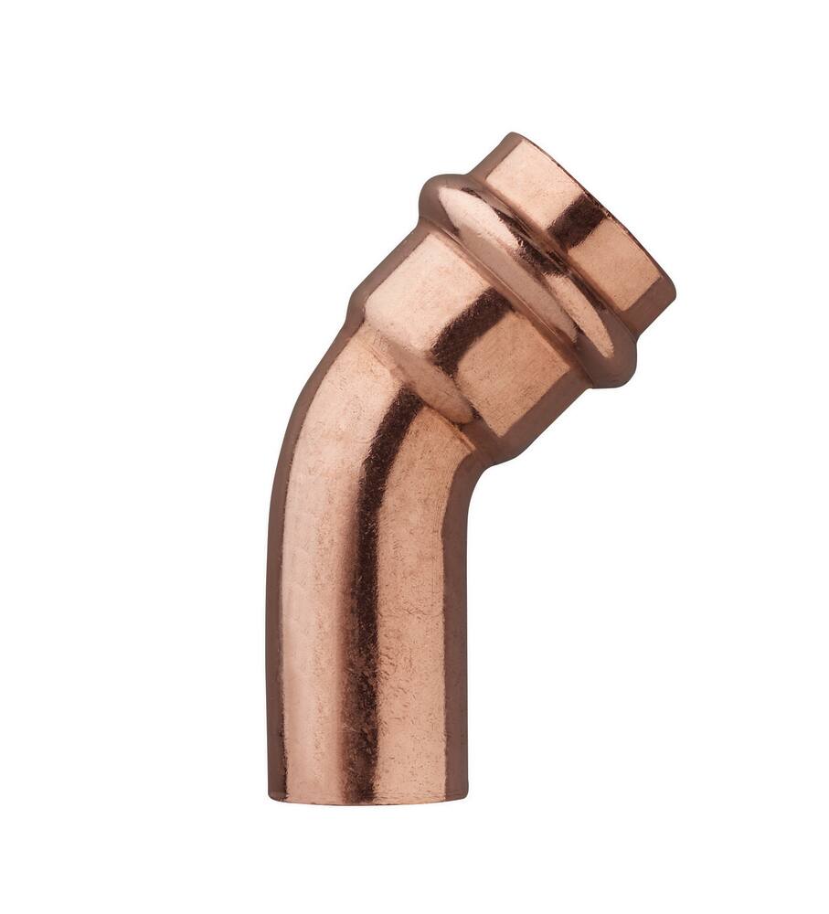 <strong>Figure 5V1576</strong><br />Copper Press 45° Street Elbow