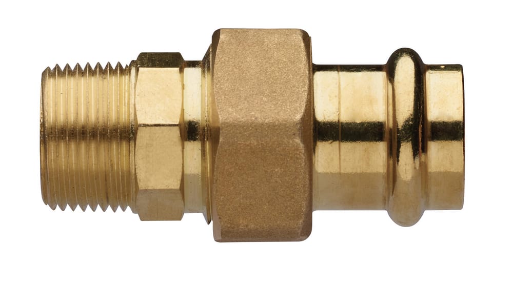 <strong>Figure 5V5476</strong><br />Press x MNPT Brass Union