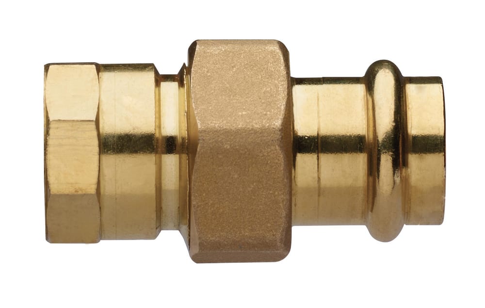 <strong>Figure 5V5576</strong><br />Press x FNPT Brass Union