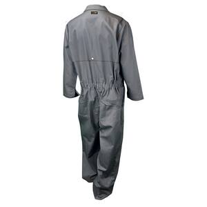 Radians VolCore™ Size 4X Cotton and Plastic Non Disposable Quick Release Coverall in Grey RFRCA001G4X at Pollardwater