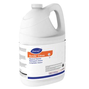 Diversey Stride® 1 gal. Citrus Neutral Cleaner, 4 Per Case D903904 at Pollardwater